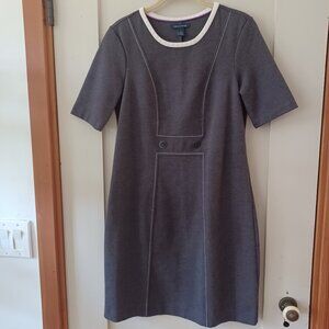 Tommy Hilfiger Classic Knit Dress, Grey, Size Medium